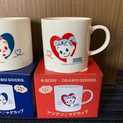 ★手渡しお値引き可★BOSS×OSAMU GOODSコラボ　ペアマグカップの画像
