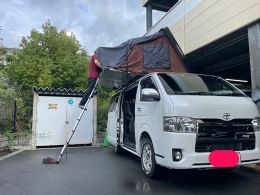 【高品質ルーフテント】IKAMPERスカイキャンプ/車上テント/大人3人