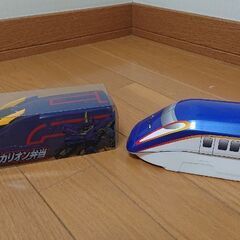 新幹線セット②ごはんを楽しく！ブラックシンカリオンと青い新幹線