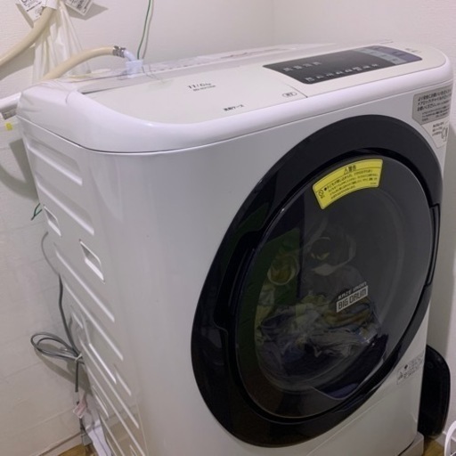 【ジャンク品】洗濯機　日立　ドラム式　11kg