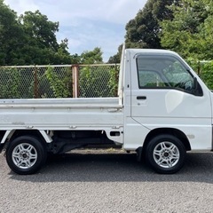 平成13年 サンバートラック TC TT2 ホワイト 4WD MT AC 走行26.6万キロ 車検対応可の画像