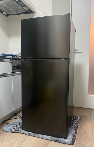 MAXZEN ２ドア冷凍冷蔵庫 JR118ML01GM 2021年製 スタイリッシュモデル