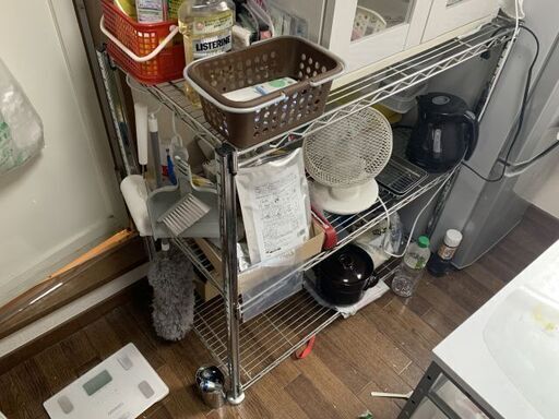 大型　ルミナススチールラック 　90×90×45