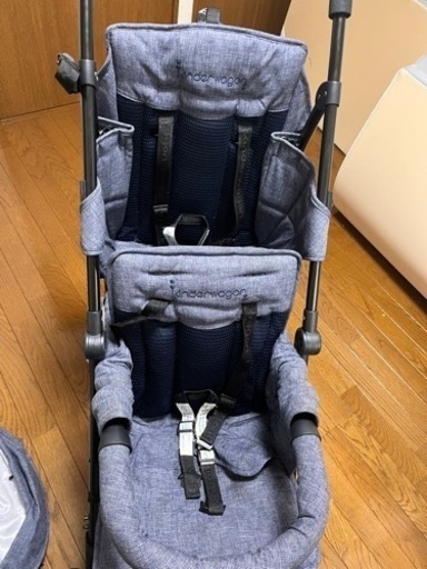 2人乗りベビーカー　Duoシティホップ2 日本育児