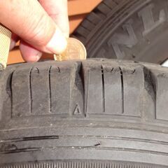 【再値下げ】　ハイエース200(4型～）の純正アルミホイール＋DUNLOP エナセーブ の画像