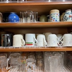 茶碗、湯呑み、グラス等の画像