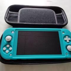 Nintendo Switch Lite ターコイズ ケース カバー付き 直接取引歓迎