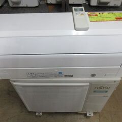 K03492　富士通　 中古エアコン　主に6畳用　冷房能力　2.2KW ／ 暖房能力　2.5KW