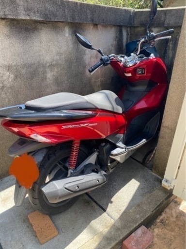 9月6日12時時受付終了します。PCX150ccKF18レッドツートンカラーホンダバイク