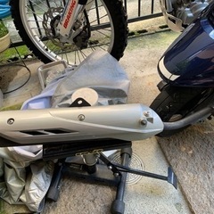 XTZ125 純正マフラー