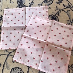 ハンカチ９枚　の画像