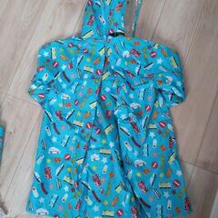 キッズレインコート １２０cmの画像