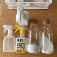 ナチュラルクリーニング　重曹　クエン酸　粉　瓶