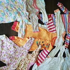 80cmの長袖服や肌着ロンパース