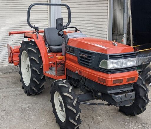 鹿児島発　クボタ　31馬力　トラクターGL301　パワステ　モンローオート　逆転PTO