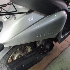 C180★原付バイク★ＨＯＮＤＡ★ＴＯＤＡＹ　シルバー　50ｃｃ以下　走行距離6331キロの画像