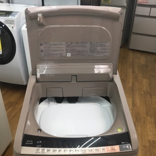 S284 日立 HITACHI BW-DV100A N [ビートウォッシュ 洗濯乾燥機 （10kg） シャンパン]⭐動作確認済 ⭐クリーニング済