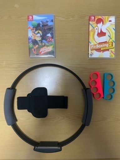 リングフィットアドベンチャー　フィットボクシング2 セット売り