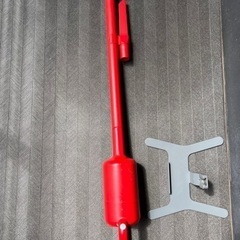 ±0 プラスマイナスゼロ スティッククリーナー コードレスクリーナー レッドの画像