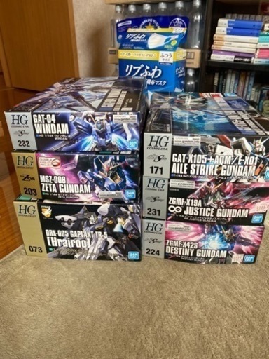 ガンダム　プラモデル　まとめ売り