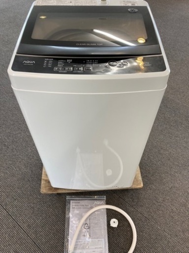 【中古品】AQUA 全自動電気洗濯機 AQW-G50JJ 2021年製 5.0kg
