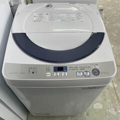 SHARP　穴無し節水モデル　5.5ｋｇ洗濯機