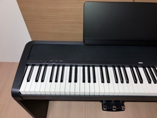 【受け渡し待ち】KORG B2SP BK ブラック 電子ピアノ 88鍵盤 コルグ