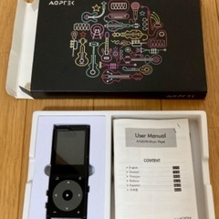 【値下げ】MP3音楽プレーヤー　AGPTEK A16TB (中古・キズあり)の画像