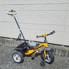 三輪車(手押しハンドル付き)