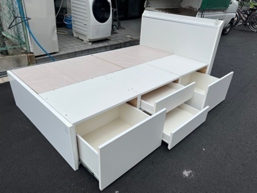?セミダブル?マットレス付き?配達可能