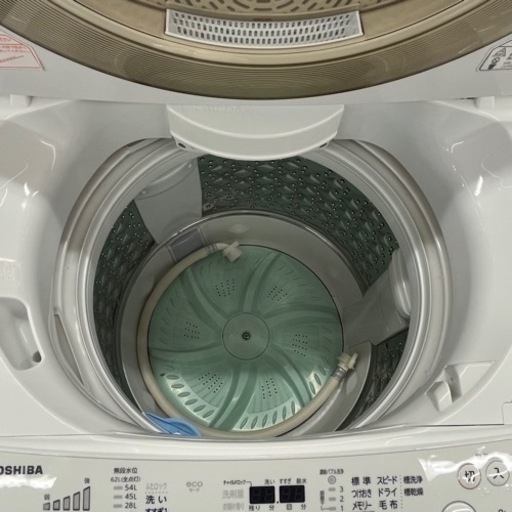 TOSHIBA 全自動洗濯機 8.0kg 2015年製(ジ046)