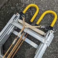ナカオ ALT-8.3 三連 伸縮はしご軽太②野田愛宕店】【店頭取引限定】【中古】ITHFDEBC26R1