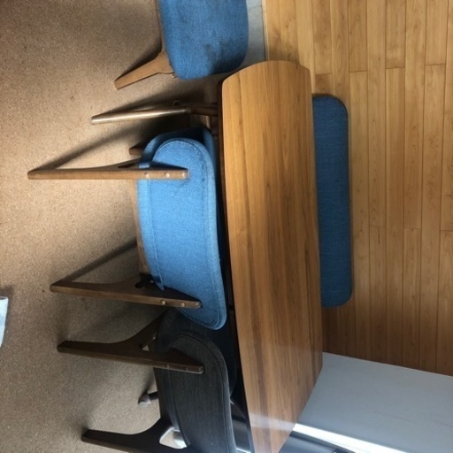 ニトリ　ダイニングテーブル　ベンチ　イス