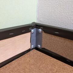 フロアベッド ベッドフレーム ロータイプ 【シングル】 宮付き 照明付きの画像