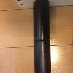 セミダブルすのこベッドフレーム（ニトリ、N-ラクリーン DBR）（とベッド下収納）売りますの画像