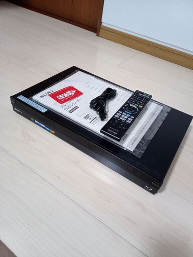 SONY ブルーレイレコーダー 500G　2番組録画　BDZ-AT700 説明書　B-CASカード　電源コード　リモコン
