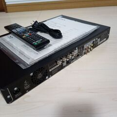 SONY ブルーレイレコーダー 500G　2番組録画　BDZ-AT700 説明書　B-CASカード　電源コード　リモコンの画像
