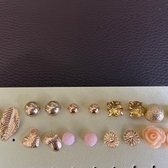 新品未使用ピアス9個まとめて