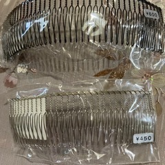ヘアアクセサリーまとめ売り　カチューシャ、バレッタ他の画像