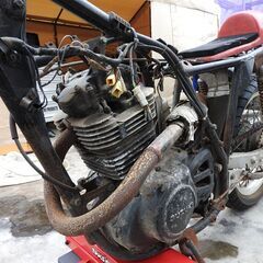 【ご成約】希少　DR500 欠品多数　部品取り車の画像