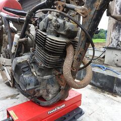 【ご成約】希少　DR500 欠品多数　部品取り車の画像