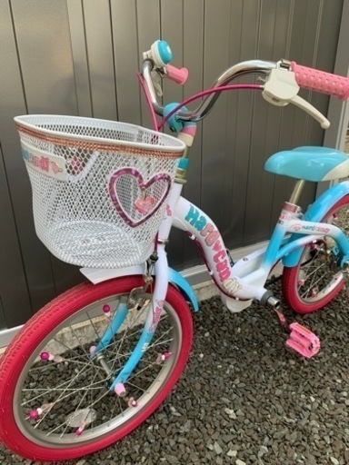女の子18インチ　自転車