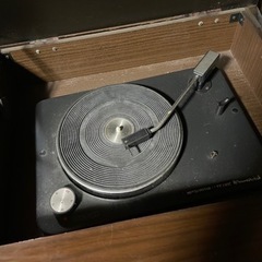 お取引き中になりました　三菱ステレオアンプ　レコードターンテーブルの画像