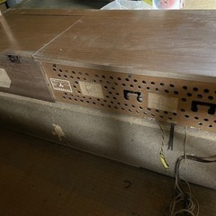 お取引き中になりました　三菱ステレオアンプ　レコードターンテーブルの画像