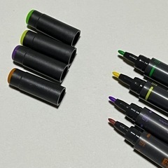 カラーマーカー8本　オプテックス4　プロパス3　ハイライター1の画像