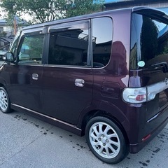 ダイハツ　タントカスタム　車　バイク　　　　の画像