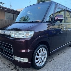 ダイハツ　タントカスタム　車　バイク　　　　の画像