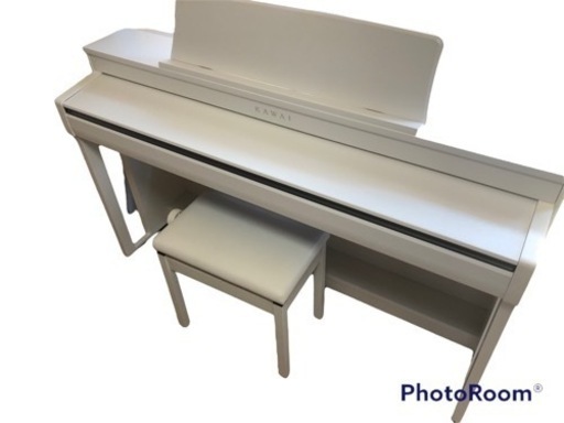 【美品❗️】KAWAI CN370GP 2018年製 電子ピアノ 88鍵盤 ホワイト カワイ 鍵盤楽器 島村楽器　コラボ