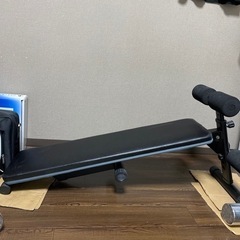 トレーニング用 ベンチ ダンベルセットの画像