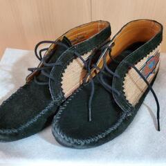 minnetonka ミネトンカ ショートブーツ 黒